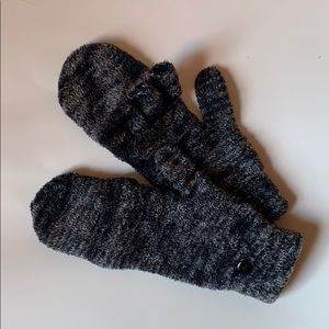 Urban Outfitters Grey Fingerless Gloves